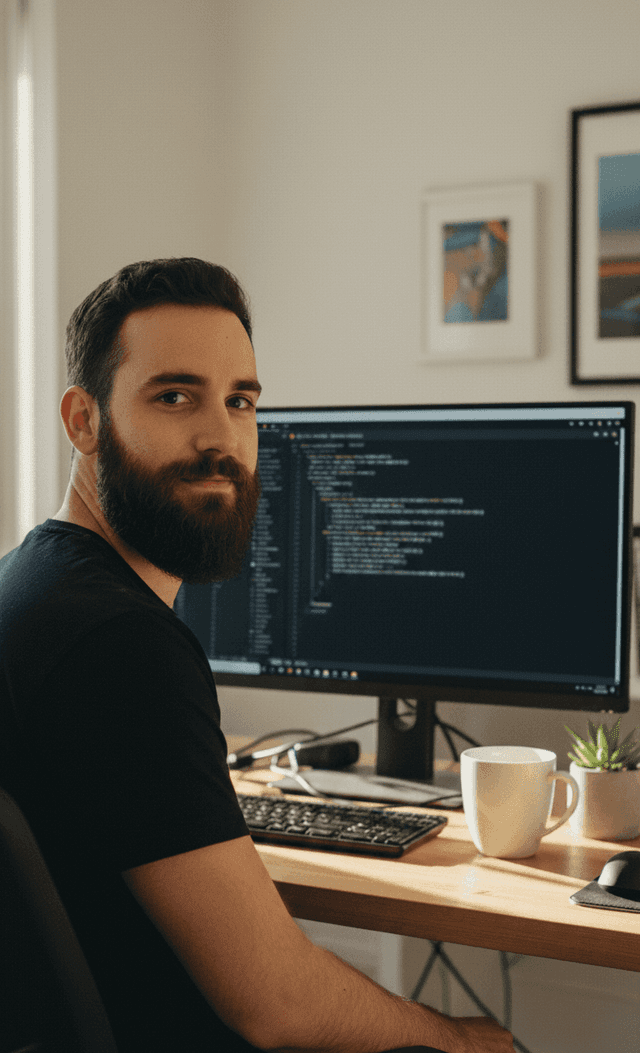Developer at work